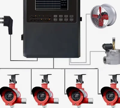 S600-Ex Optical Fire Alarm System Explosion Proof Flame Detector Ultraviolet & Infrared Combined