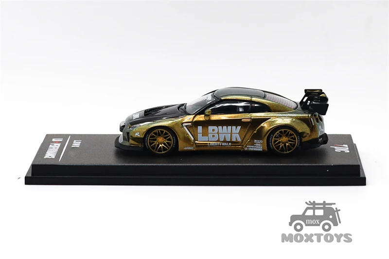 TPC 1:64 R35 LBWK Titanium Chameleon Limited500 Diecast Model Car