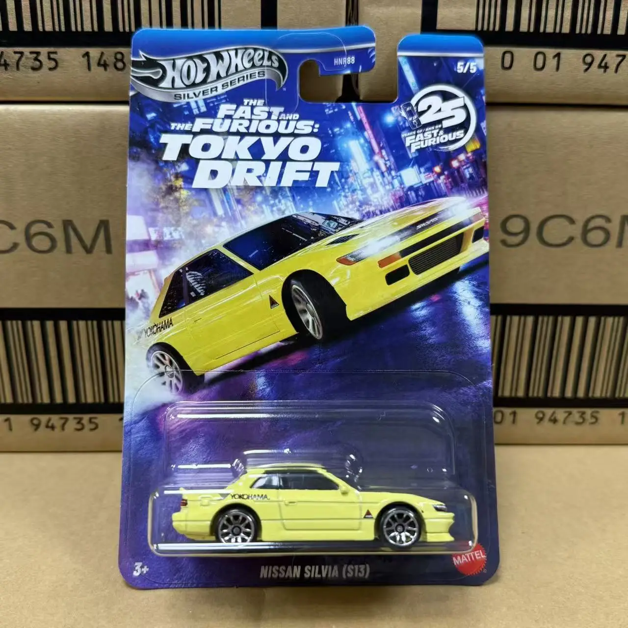 ホットウィール ワイルド・スピード 1/64 M HNR88 シルバーシリーズ