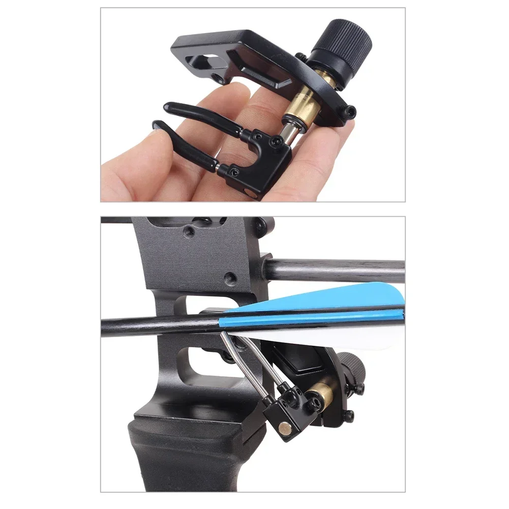 Archery Drop Away Arrow Rest Aluminum Recurve Compound Bow Hunting Adjustable Compound Bow Hunting Archery Right Hand