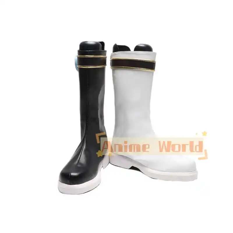 Gioco Anime Umamusume: Pretty Derby Mejiro Bright Cos Scarpe Cosplay Stivali Bambini adulti Accessori per costumi da festa di Halloween