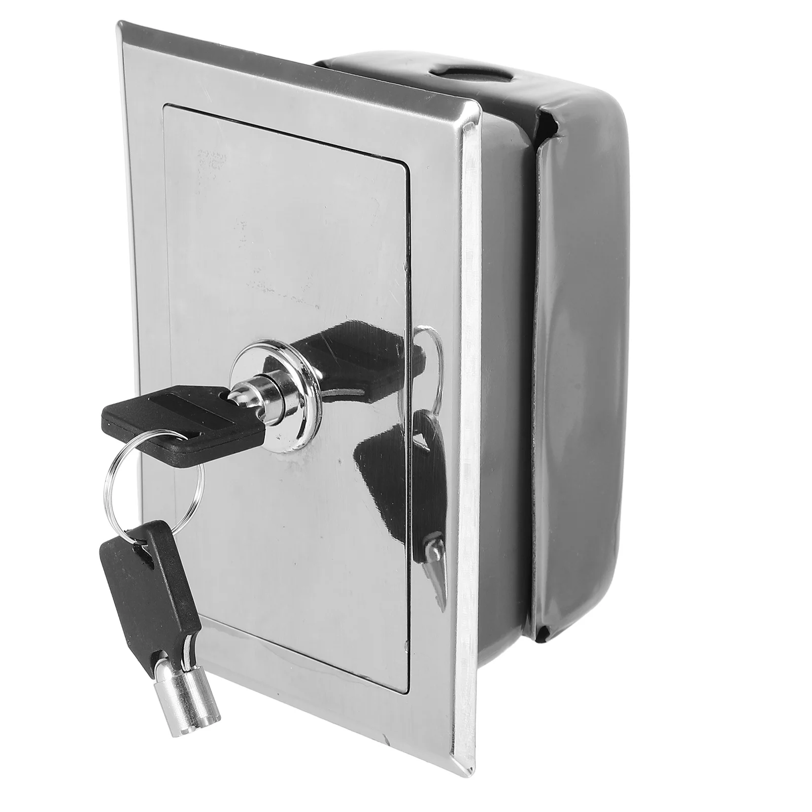 صندوق مفتاح مصراع كهربائي للتحكم في باب الأسطوانة حاوية فارغة كاتب يدوي قفل مخفي التوافق العالمي في الهواء الطلق
