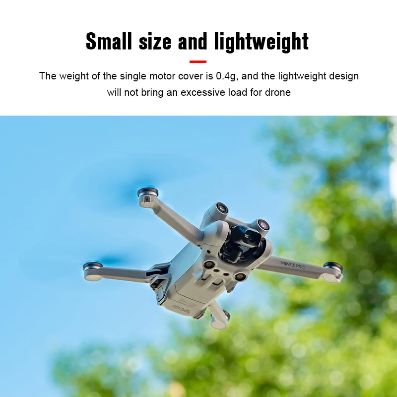 6 stücke Motor Kappe Haube Propeller Klinge Motor Protector Schutz Staub-proof Abdeckung Für DJI Mini 3 PRO Drone zubehör