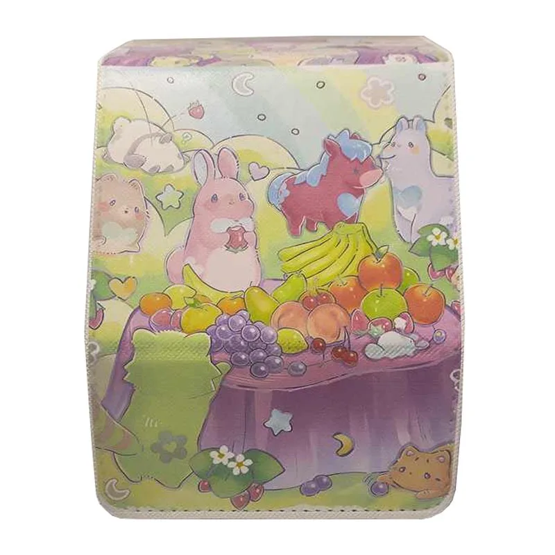 

Ю-Ги-О! Melffy PTCG WS DIY большая вместительная кожаная коробка для карт, утолщенная коробка для хранения коллекционных карт аниме-игр