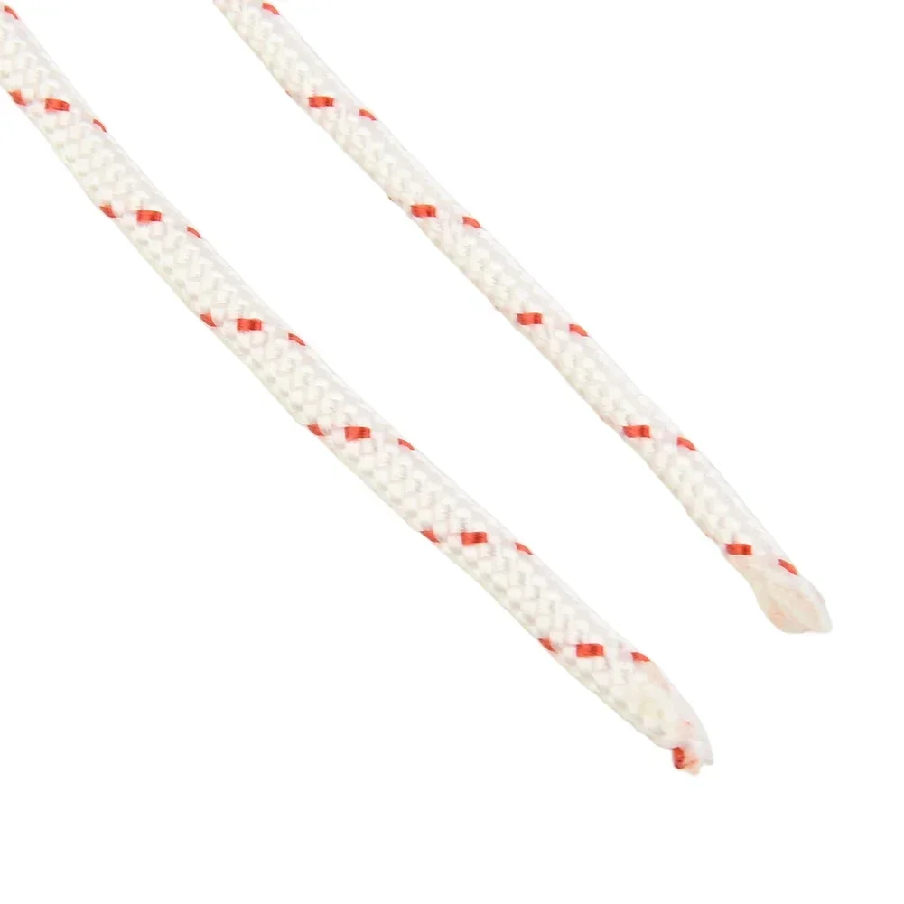 Practical Starter Recoil Pull Cord Wear-resistance White+red Accessories Elastostart Replace Parts Replacement