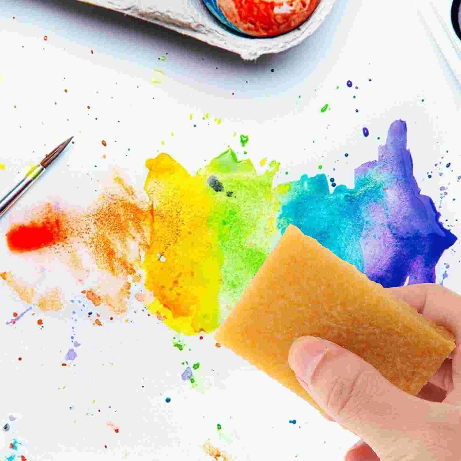 10 Pcs Painting Stain Remover Eraser Clay Kneadable Erasers Sticky Rubber Cleaning Tools Glue and Residue Shoe Wipes