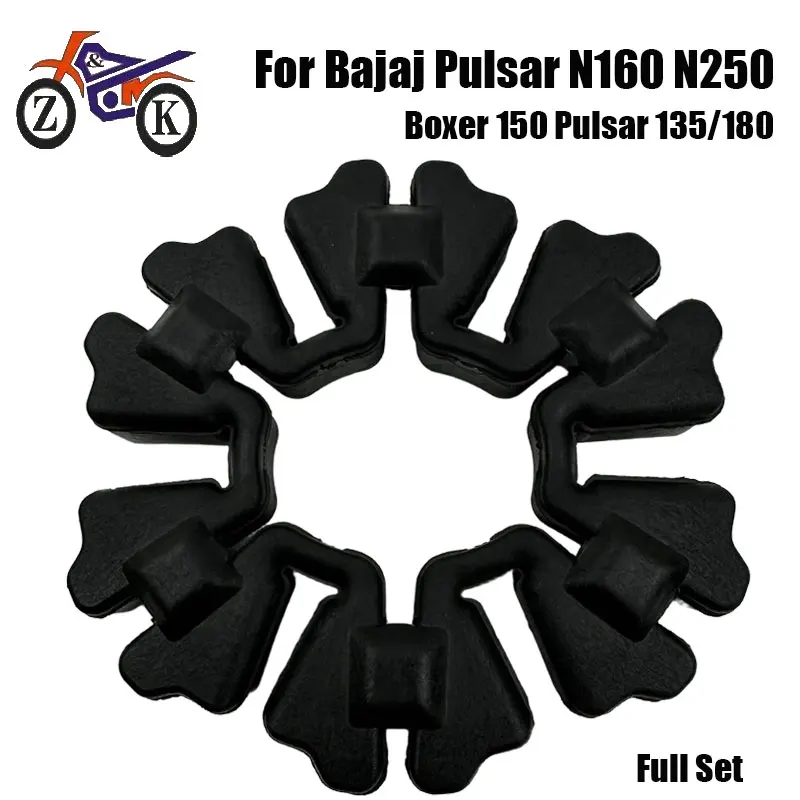Amortiguador de rueda trasera de motocicleta, amortiguador de goma para Bajaj Pulsar N160 N250 2021-2025 Boxer150 Pulsar135 180, amortiguador de cubo de piñón