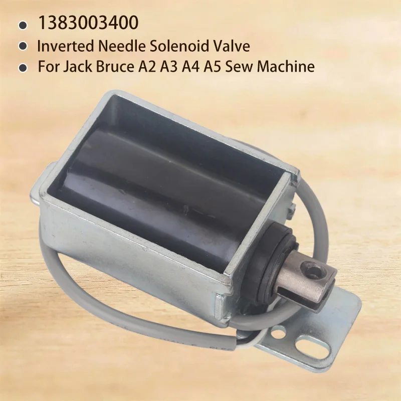 1PCS New Original 1383003400 Inverted Needle Solenoid Valve Inverted Stitch Electromagnet for Jack Bruce A2 A3 A4 A5 Sew Machine