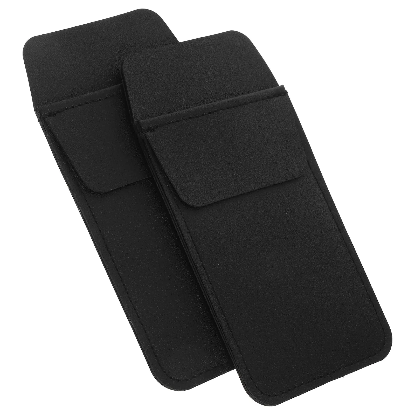 

2pcs Inserted Pouch Nurse Organizer Shirt Pocket Protector For Pen Pencil Storage Pu Material Reusable Pen Storage For