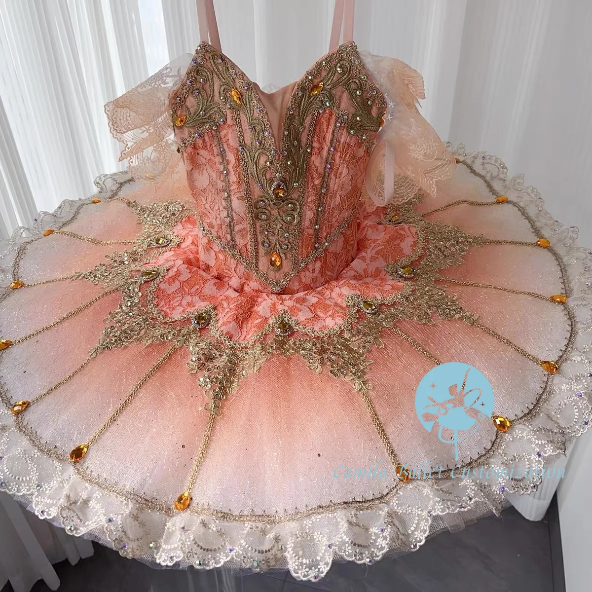 جديد الجنية دمية النوم الجمال الباليه توتو المظلة تنورة المنافسة أداء تنورة مخصصة للبالغين والأطفال