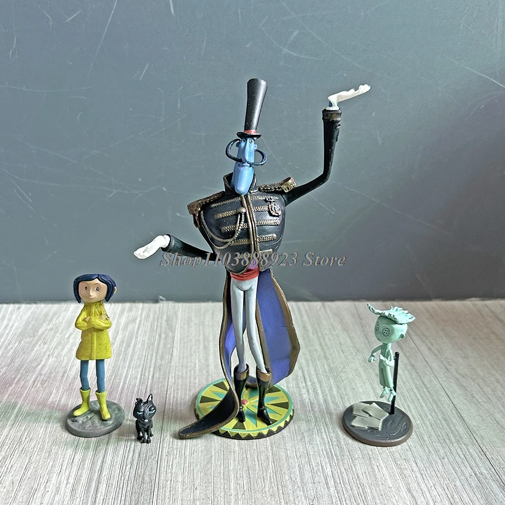 Anime Coraline Charlie Jones ‌   Figura Sr. Jones ‌   Padre Fantasma ‌   Personaje Coraline y la puerta secreta figura modelo juguetes regalos