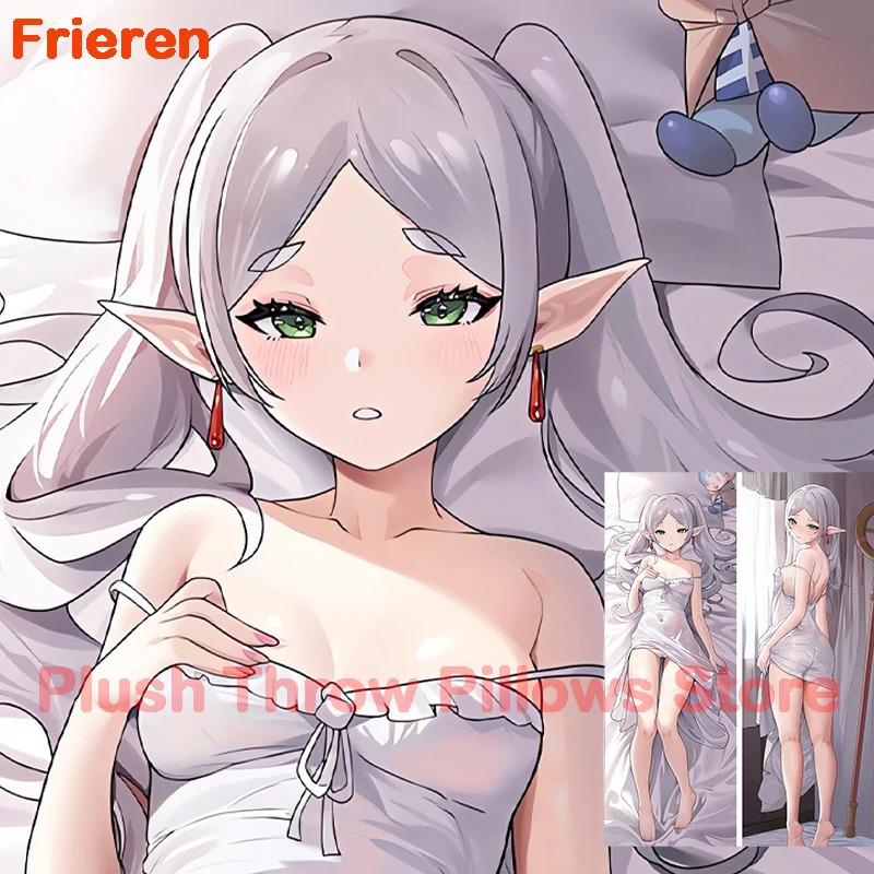 Dakimakura anime Frieren Frieren Beyond Journey's End Double-sided Print Life-size body pillows cover Adult pillowcase