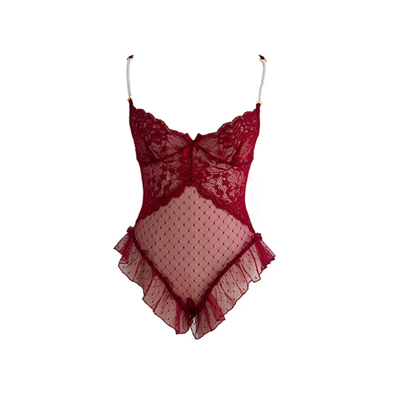 

Hot Sexy Lingerie Women Naughty Full Bodysuit Hollow Backless Open Crotch Onlyfans Exotic Costumes Fantasy Babydoll Outfit