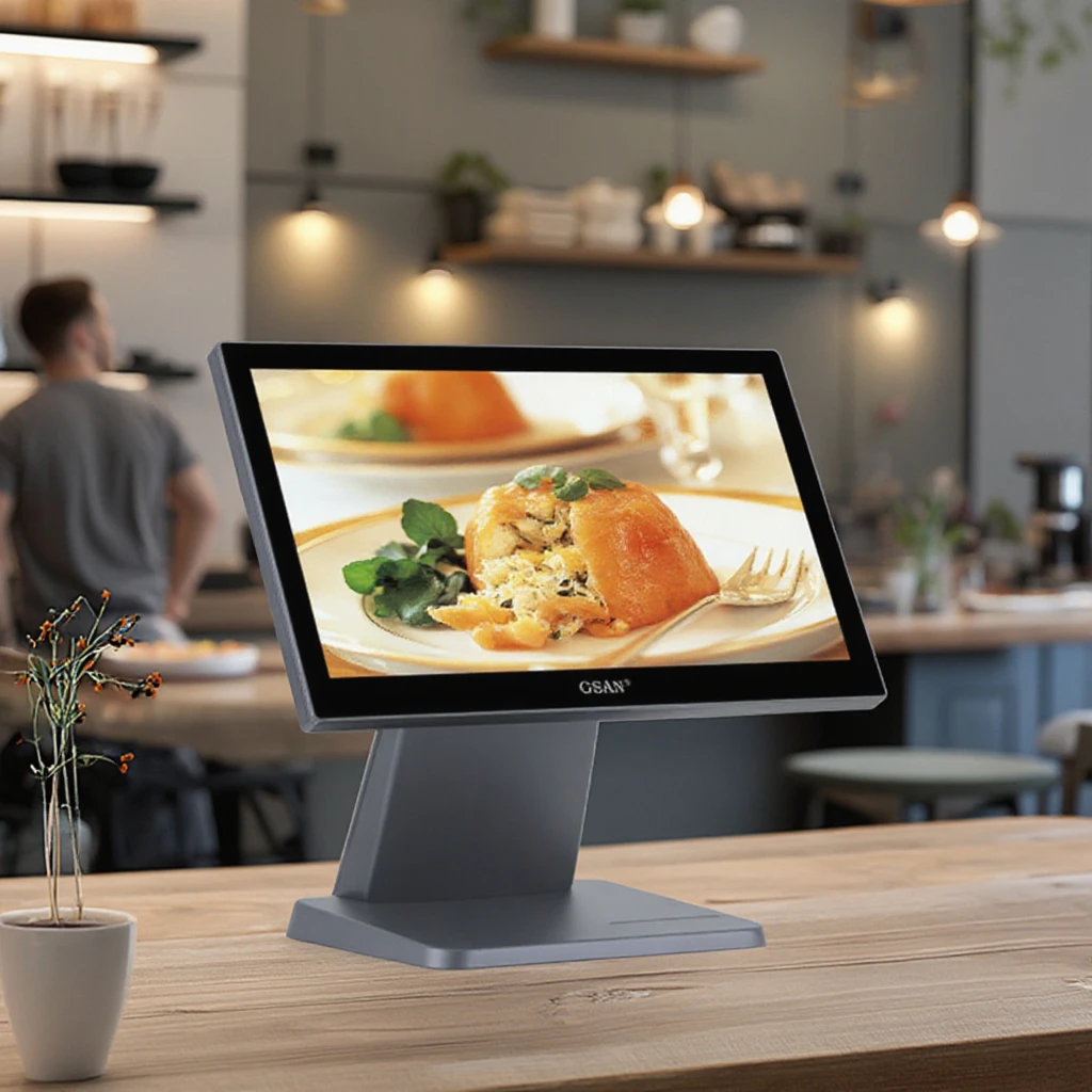 Guangzhou Ktv All In One 15.6 Inch Touch Screen Pos System Windows 11 Desktop POS Terminal Cash Register For Retail Cafe