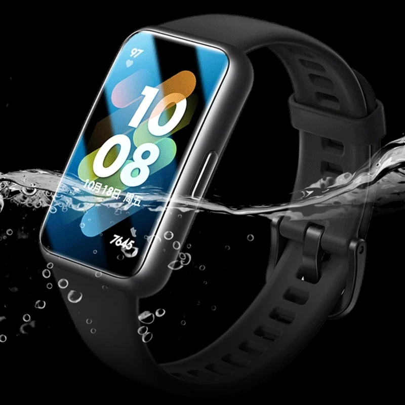 Proteggi schermo per Huawei Band Talkband B7 B6 Accessori per bracciale intelligente Pellicola protettiva ultrasottile completamente trasparente HD non in vetro