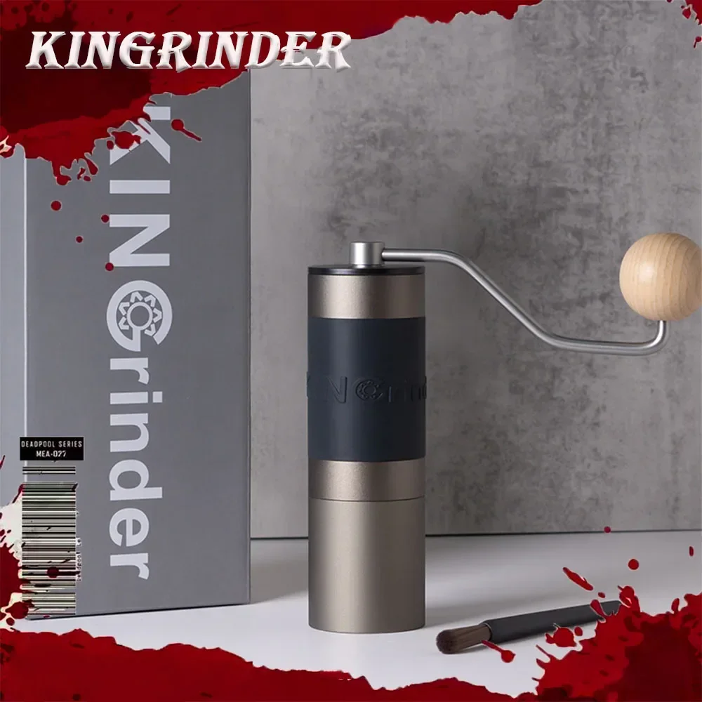 Kingrinder K0 K1 K2 K4 K6 Coffee Bean Hand Grinder Pour Over Coffee Hand Mill Portable Bespoke Metal Grind Machine Mill Grinders