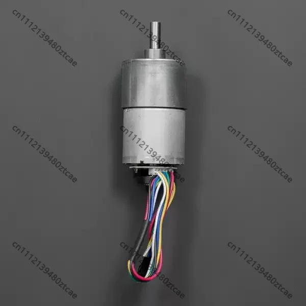 12V DC Geared Motor With Hall Encoder Speed Feedback Gear Reduction Motor Module Electronic Hardware Replacement Spare Parts