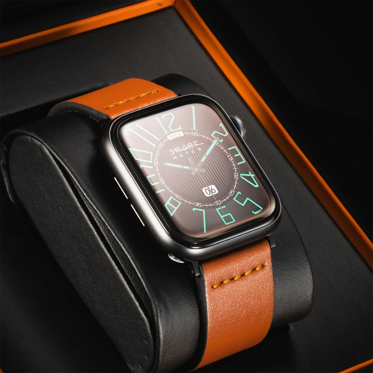 Leather Band for Apple Watch Ultra 2 Band 49mm 46mm 42mm 45mm 44mm 44mm 40mm High Quality Strap for IWatch 10 9 8 7 6 SE 5 Band