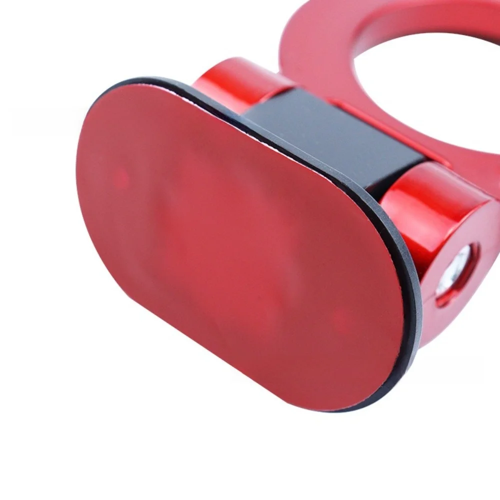 ABS Material Decoration Trailer Hooks Front Rear Design Simulation Look Car Tow Hook Sticker Racing Ring Style