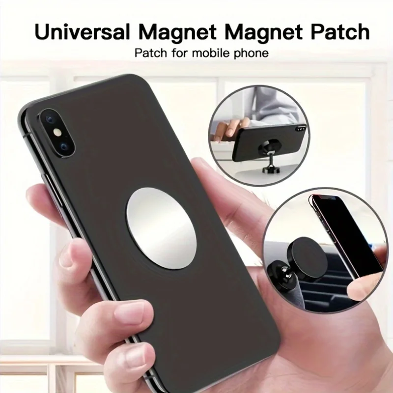

5pcs Sticker Metal Plate disk iron sheet for Magnet Mobile Phone Holder for Magnetic Car Phone Stand holders
