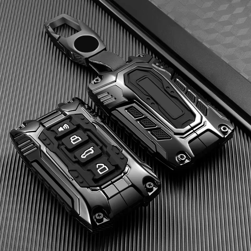 High End for Great Wall GWM WEY TANK 300 500 Tank300 Tank500 500hi4z 400hi4t 2025 Car Key Case Cover Holder Fob Bag Accessories