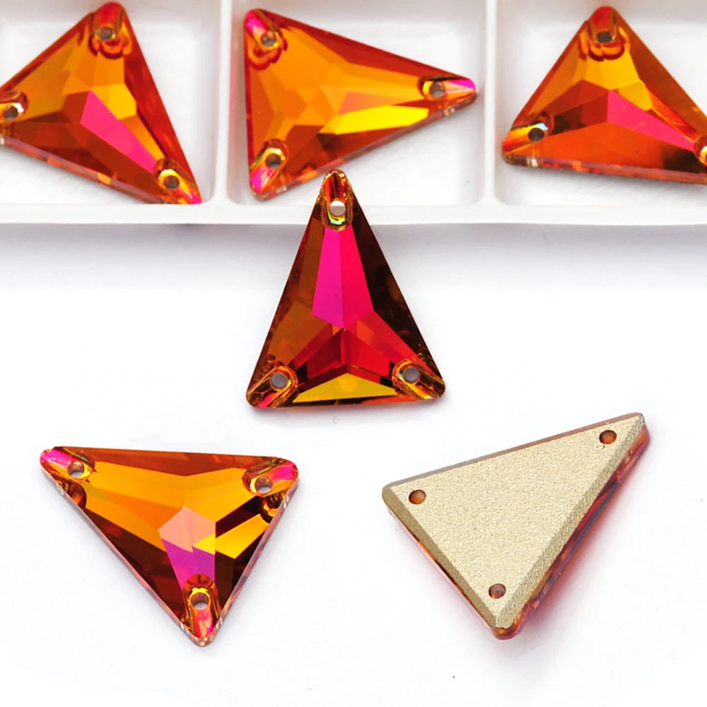 PUBRILEX Astral Pink Strasssteine im Vorteilspack zum Aufnähen, flache Rückseite, abgeschrägte Kristalle, Strass für Kleidungsstücke und Accessoires. – Detail 5