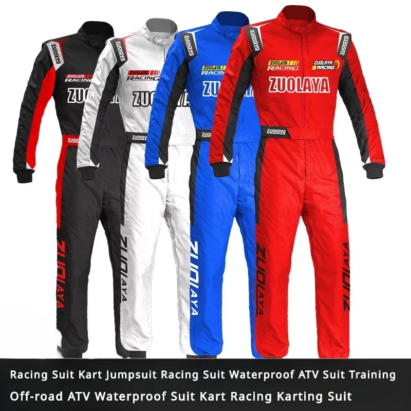 Racing Suit Kart Jumpsuit Racing Waterproof ATV Suits Training Suit Off-road ATV Waterproof Suit Kart Racing Karting 5X-6XL