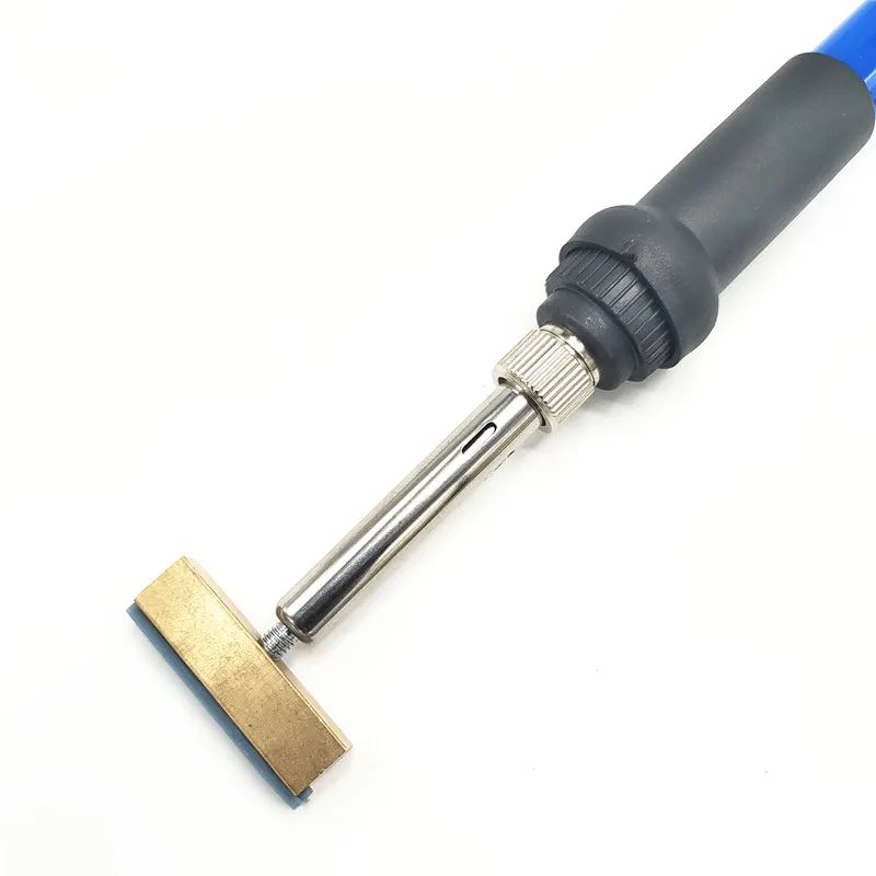 60W internally heated constant temperature adjustable hot piezoelectric soldering iron flat wire welding tool