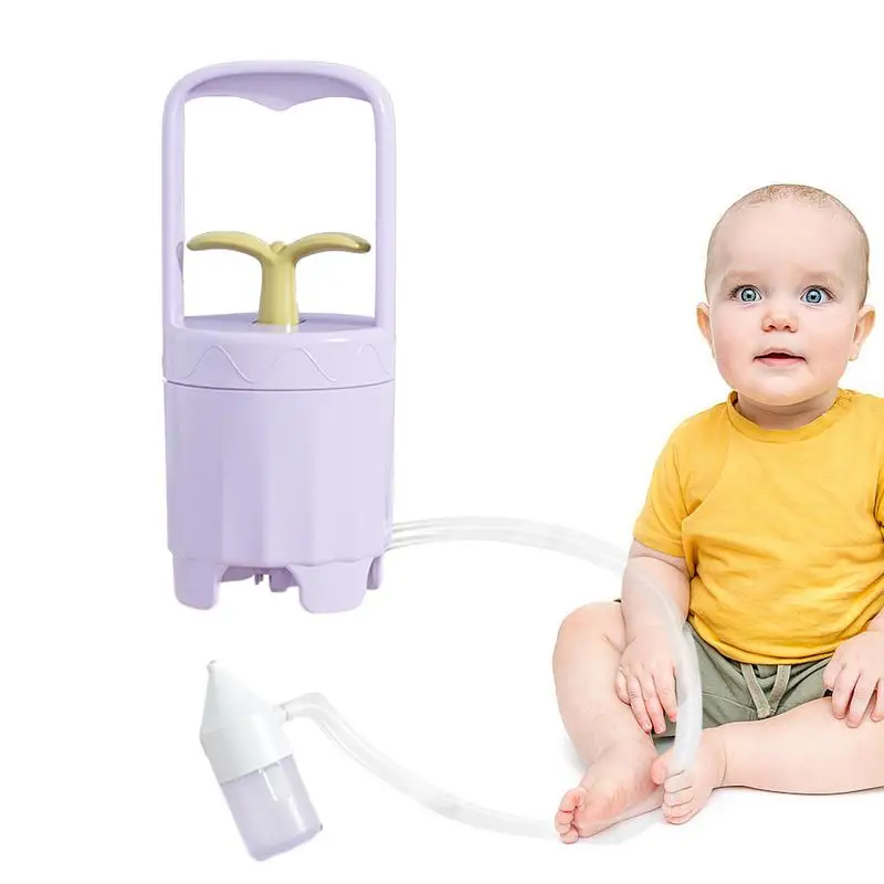 

Nasal Aspirator For Kids Cartoon Nose Aspirator For Kids Anti-Backflow Nose Aspirator With Soft Tip Portable Nose Sucker For