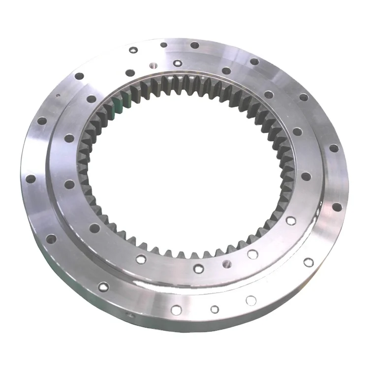 Hot Sale China Xuzhou Gear Quenched Tooth Hardening Slewing Ring Swing Bearing