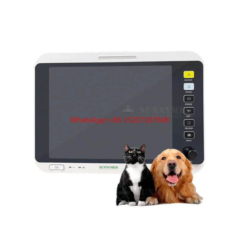 

SY-C005V-1 Multi-parameter Veterinary Vital Signs Monitor Portable Electrocardiograph Monitoring Equipment