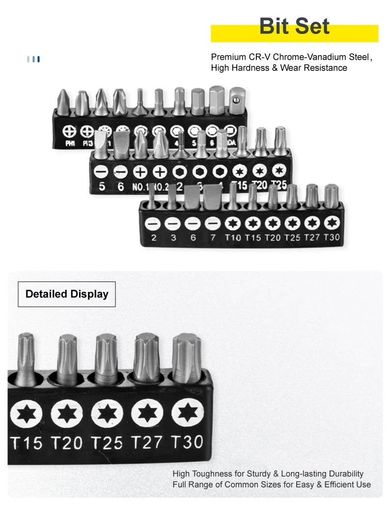 Versatile Auto Repair Tool Kit - Household Hardware & Professional Mechanic Tools