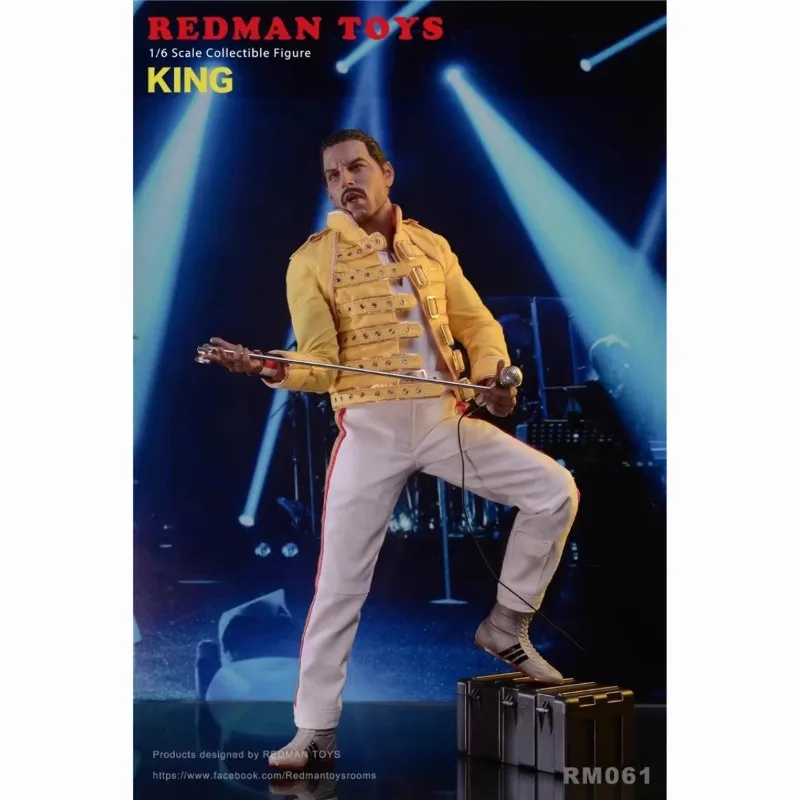 Goods in Stock 100% Original REDMAN TOYS RM061 KING 1/6 Authentic Collection Rock Band Character Model Toy Birthday Gift