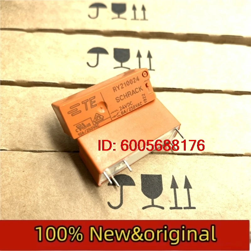 10PCS New stock RY210024 TE/Tyco 8A conversion type five pin relay 24VDC one on one off