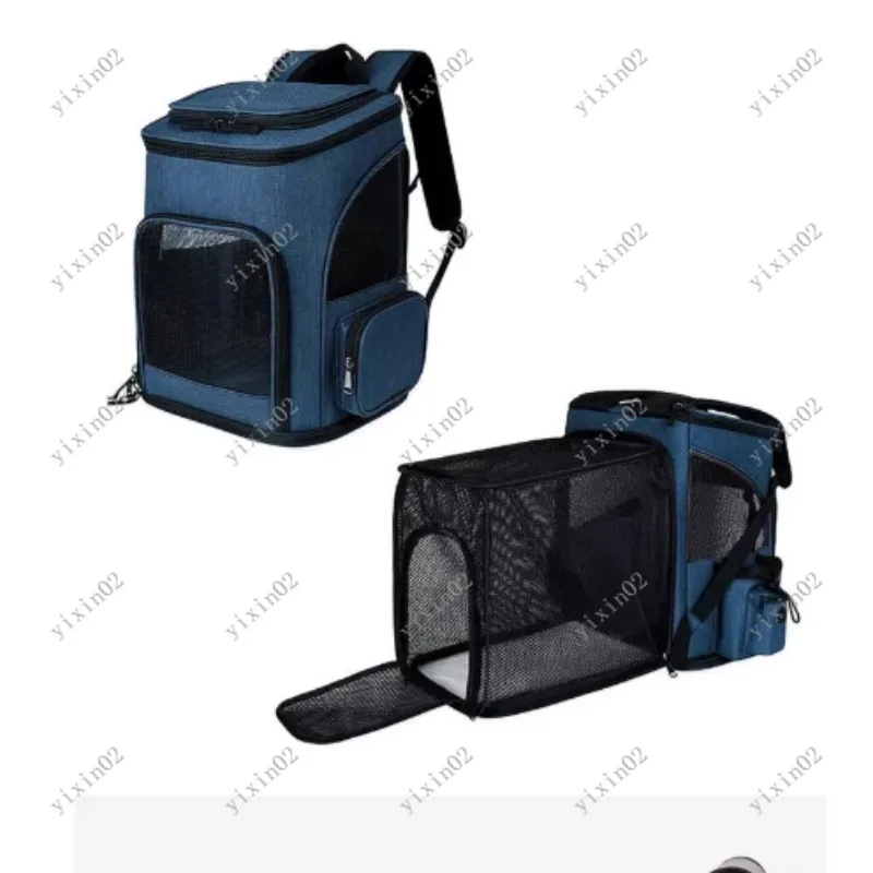 Expandable Cat Backpack - Large Capacity Pet Carrier Backpack for  Dogs/Cats