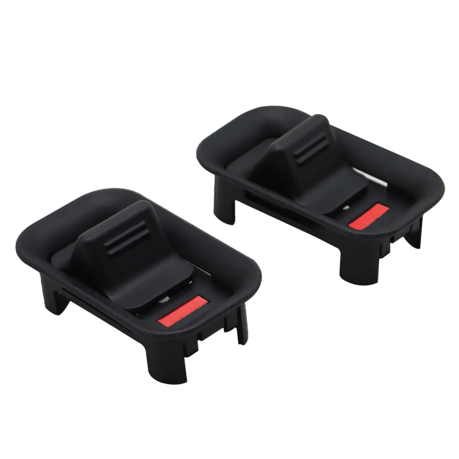 Black Door Lock Switch Knob Direct Fit Component OEM Replacement Part High-quality Plastic Fade Resistant Material