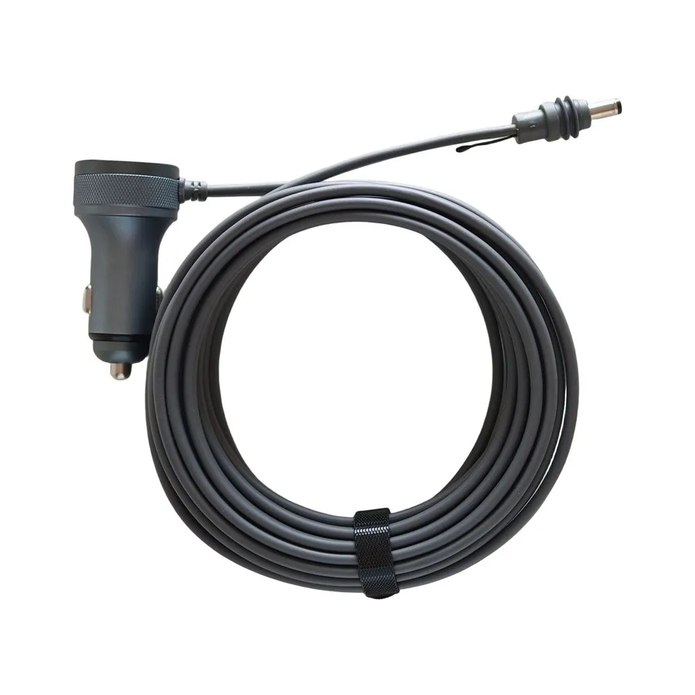 For Starlink For Mini Compatible DC Cable with 12V 24V Input USB PD Output and Integrated Digital Voltmeter for Auto Use