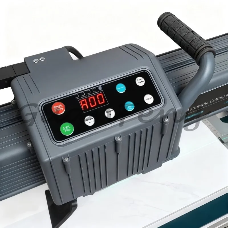 3000W Fully Automatic Desktop Tile Cutter, Multifunctional 45° Chamfering & Slotting Machine for Floor Tile & Stone Cutting