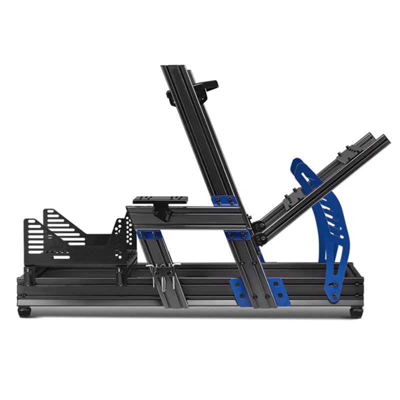 Modern Design Sim Racing Rig Frame Stylish Industrial Aluminium Racing Simulator Cockpit Heavy Duty Driving Sim Racing Cockpit
