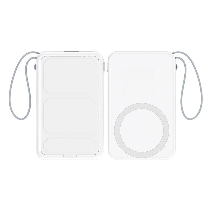 Magnetic Power Bank Comes with A Cable Fast Charging Five-in-one Wireless Bracket Suitable for Apple Mobile Power Supply