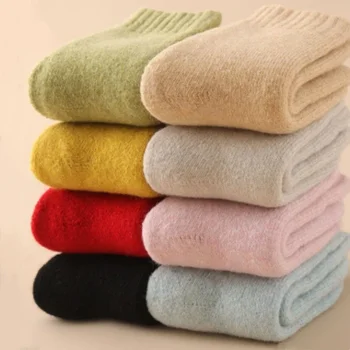 Winter Dikker Baby Kids Sokken Herfst Wollen Sokken Warm Peuter Jongen Meisjes Thermische Vloer Sokken Kinderen Kleding Accessoires