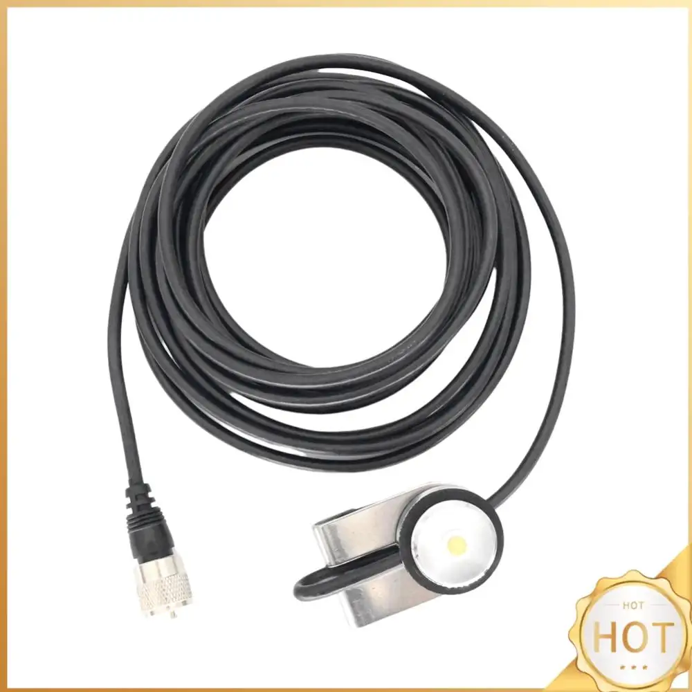 

Коаксиальный кабель NMO к PL259 RG58 5 м NMO L-образное крепление RG-58 Коаксиальный удлинительный кабель Антенный кабель для антенны NMO HF/VHF/UHF