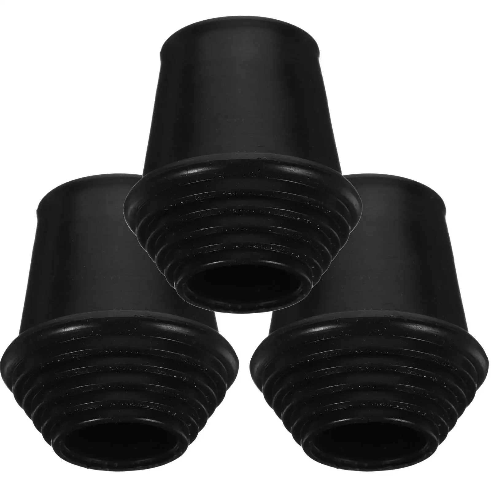 

3 Pcs Drum Rack Feet Rubber Pads Durable Stand Accessories Snare Drum Hardware Legs Protectors Replacement Parts