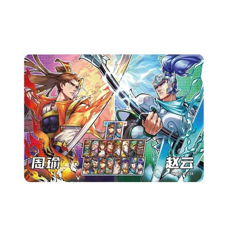 

KAYOU The Three Kingdoms Arcade Gift Box Champion/Peak/Top 4/Top 8/Top 16 Duel Fighters Qunying Yaoshi Оригинальная коллекционная карта