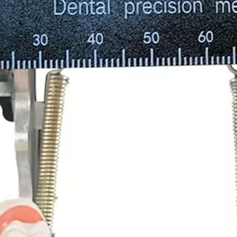 

Dual-Scale Dental Ruler Soft Non-Slip Surface Accurate Pocket Measurement Tool Dental Photography Scale
