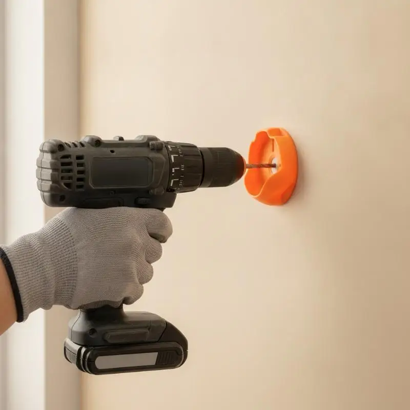 Durable Drill Dust Collector No Mess Dust Capture Easy Setup for Home Wall Hole Drilling Renovation Projects