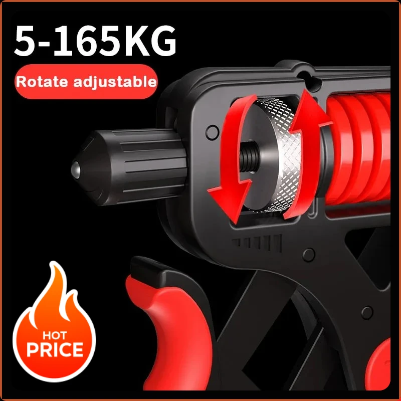 Adjustable Hand Gripper Hand Grip Strengthener Non-Slip Resistance Trainer Wrist Finger Home Gym Fitness Equipment