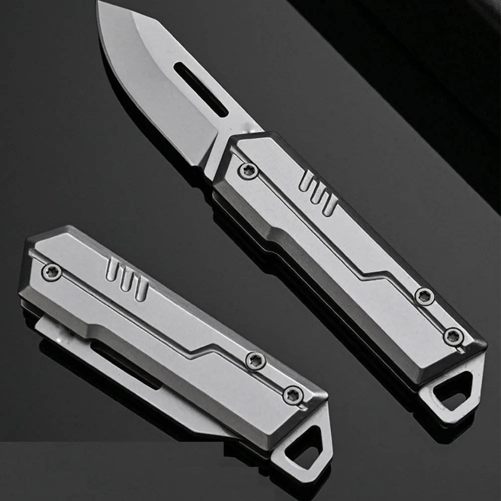 حار بيع في الهواء الطلق EDC للطي D2 سكين المحمولة متعددة الوظائف التخييم سكين الفاكهة المنزلية المضادة للانزلاق مقبض #6