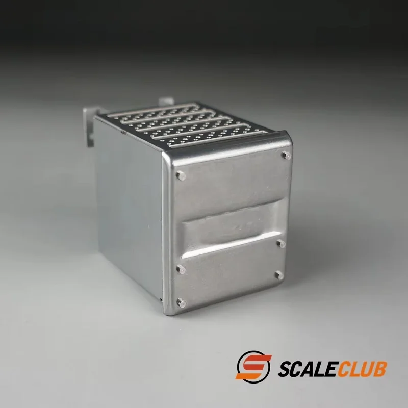 

Модель Scaleclub 1/14 для трактора MAN, грязевая головка, металлический европей 6, выхлопной бак, ящик для инструментов для Tamiya Lesu Rc, грузовик, прицеп, самосвал