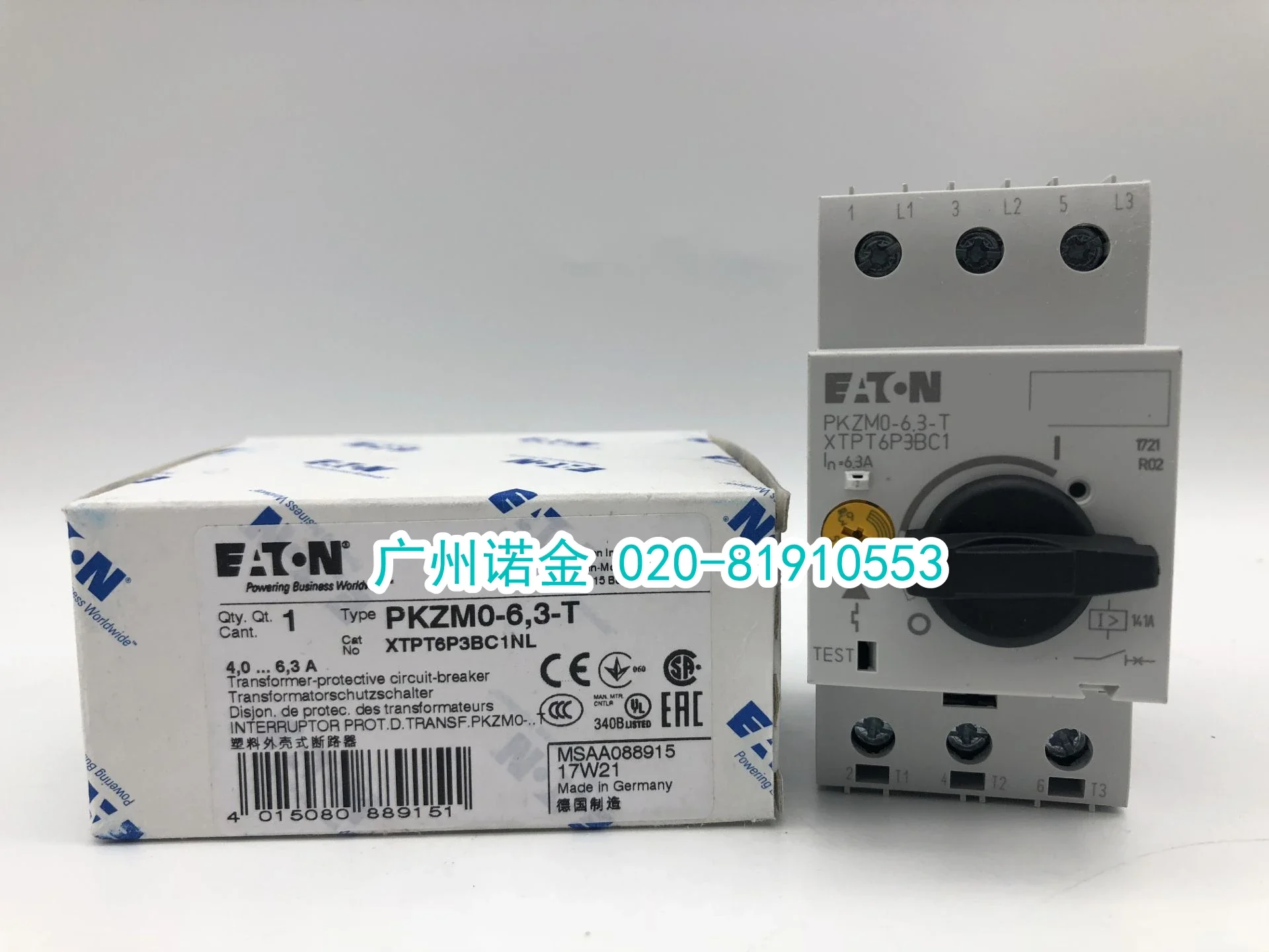 

PKZM0-6.3-T XTPT6P3BC1 100% new and original